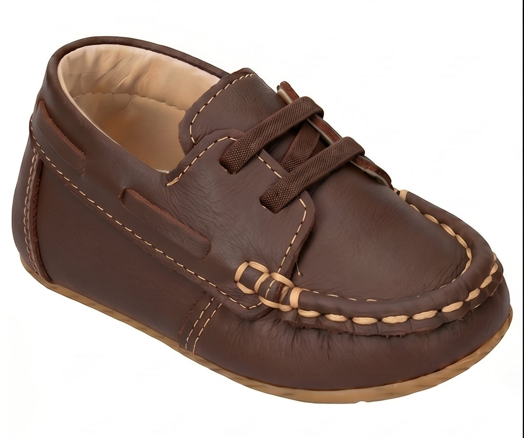 Sapatinho Bibelô Toke Masculina em Couro 32012