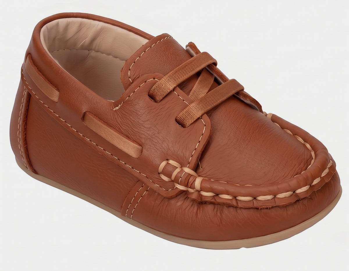 Sapatinho Bibelô Toke Masculina em Couro 32012