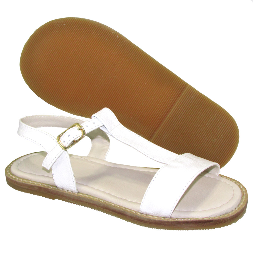 Sandalia Sandy Toke Feminina em Couro 68002