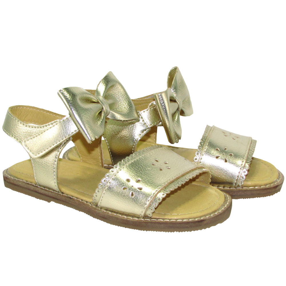 Sandalia Sandy Toke Feminina em Couro 68011